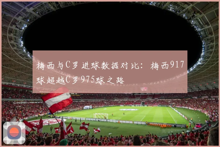 梅西与C罗进球数据对比：梅西917球超越C罗975球之路